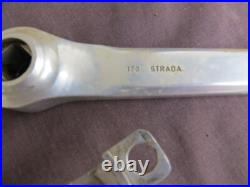 170 Campagnolo 6/7 Speed Triple Record Crank Arm Set Bicycle Touring 170 Campagnolo 6/7 Speed Triple Record Crank Arm Set Bicycle Touring