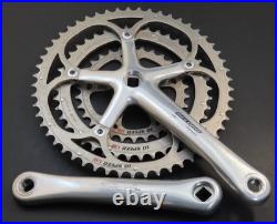 170mm x 135/74bcd Campagnolo record 10 speed triple crank set 52/42/30