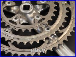 170mm x 135/74bcd Campagnolo record 10 speed triple crank set 52/42/30