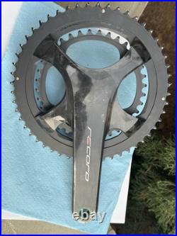 172.5 mm 52/36T Campagnolo Record 12 Speed Mid Compact Carbon Road Crankset
