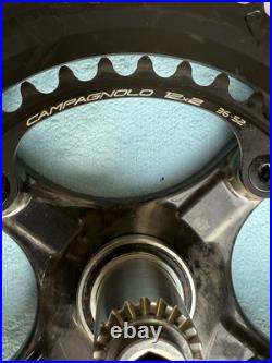 172.5 mm 52/36T Campagnolo Record 12 Speed Mid Compact Carbon Road Crankset