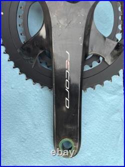 172.5 mm 52/36T Campagnolo Record 12 Speed Mid Compact Carbon Road Crankset