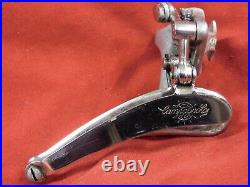 1960's Campagnolo 1052/1 Record Front Derailleur Chrome Plated Bronze with Slot