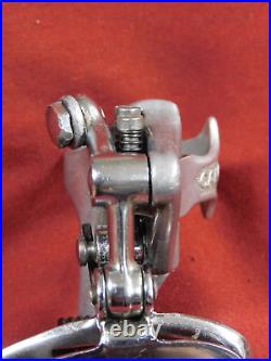 1960's Campagnolo 1052/1 Record Front Derailleur Chrome Plated Bronze with Slot