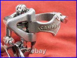 1960's Campagnolo 1052/1 Record Front Derailleur Chrome Plated Bronze with Slot