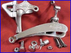 1960's Campagnolo 1052/1 Record Front Derailleur Chrome Plated Bronze with Slot