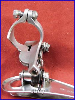 1960's Campagnolo 1052/1 Record Front Derailleur Chrome Plated Bronze with Slot