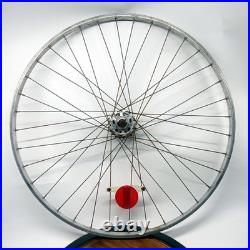 1964 BICYCLE WHEEL 622, Campagnolo Record hub, Cyclo Freewheel, Gnutti, Fiamme