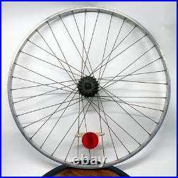 1964 BICYCLE WHEEL 622, Campagnolo Record hub, Cyclo Freewheel, Gnutti, Fiamme