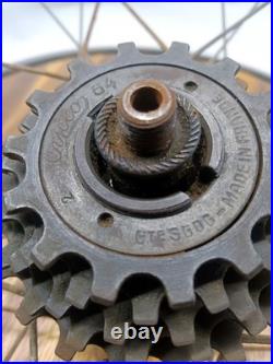 1964 BICYCLE WHEEL 622, Campagnolo Record hub, Cyclo Freewheel, Gnutti, Fiamme 1964 BICYCLE WHEEL 622, Campagnolo Record hub, Cyclo Freewheel, Gnutti, Fiamme