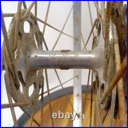 1964 BICYCLE WHEEL 622, Campagnolo Record hub, Cyclo Freewheel, Gnutti, Fiamme