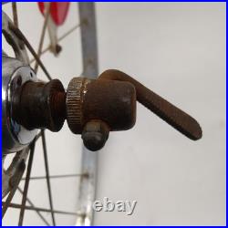 1964 BICYCLE WHEEL 622, Campagnolo Record hub, Cyclo Freewheel, Gnutti, Fiamme
