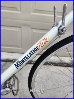 1970s Classic Montelatici / Campagnolo Nuovo Record Racing Bike with Olympic Bands