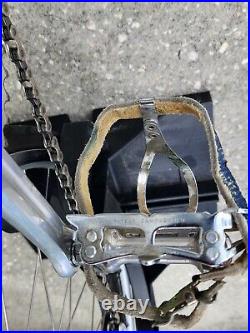 1970s Classic Montelatici / Campagnolo Nuovo Record Racing Bike with Olympic Bands