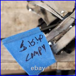 1972 Campagnolo Record Black Platform Pedals Christophe Clips Leather Straps