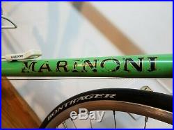 1985 Marinoni Special 55cm Columbus Steel Road Bike, Campagnolo Super Record