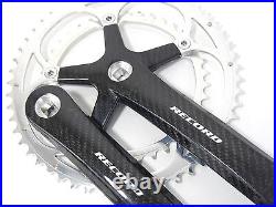 2002 Campagnolo Record Carbon Crankset 10 Speed 172.5mm FIRST GENERATION NOS
