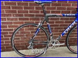 2002 Trek USPS OCLV Carbon Road Bike 58cm Campagnolo Record 10 Speed