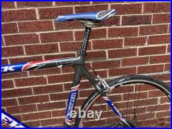 2002 Trek USPS OCLV Carbon Road Bike 58cm Campagnolo Record 10 Speed