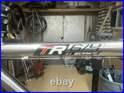 55cm Merlin TR 6/4 Ti Works Titanium Road Bike Campagnolo Record 10 ENVE Fork
