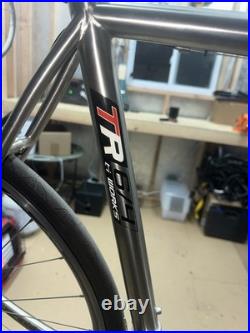55cm Merlin TR 6/4 Ti Works Titanium Road Bike Campagnolo Record 10 ENVE Fork