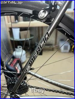 55cm Merlin TR 6/4 Ti Works Titanium Road Bike Campagnolo Record 10 ENVE Fork