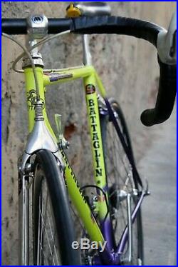 Battaglin professional PRO campagnolo c record italian steel bike vintage frame