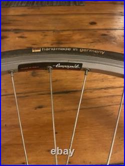 Bike Tires Campagnolo Record Wheelset, welded seam, with Japanese Suzue Max Hubs