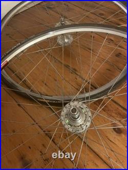 Bike Tires Campagnolo Record Wheelset, welded seam, with Japanese Suzue Max Hubs