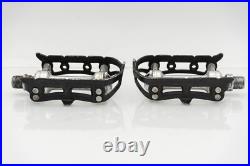 CAMPAGNOLO 1037 SUPERLEGGERI RECORD PEDALS STEEL VINTAGE QUILL OLD ROAD BIKE 80s