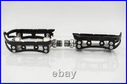 CAMPAGNOLO 1037 SUPERLEGGERI RECORD PEDALS STEEL VINTAGE QUILL OLD ROAD BIKE 80s