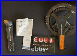 CAMPAGNOLO 2015 SUPER RECORD Ti 11S Ultra-Torque Crankset 39/53T 172.5mm NOS