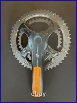 CAMPAGNOLO 2015 SUPER RECORD Ti 11S Ultra-Torque Crankset 39/53T 172.5mm NOS