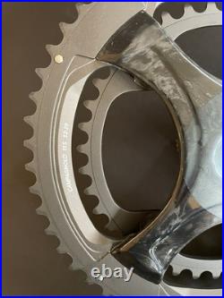 CAMPAGNOLO 2015 SUPER RECORD Ti 11S Ultra-Torque Crankset 39/53T 172.5mm NOS