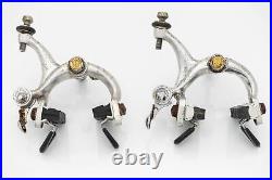 CAMPAGNOLO 50th ANNIVERSARY BRAKE CALIPERS VINTAGE RECORD 80S ROAD BIKE GOLD OLD