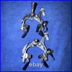 CAMPAGNOLO C-RECORD COLBALTO BRAKE CALIPER SET WithNEW LEVERS IN PKG EXC COND