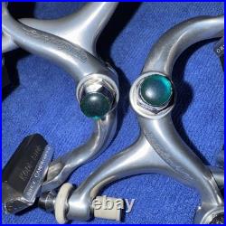 CAMPAGNOLO C-RECORD COLBALTO BRAKE CALIPER SET WithNEW LEVERS IN PKG EXC COND