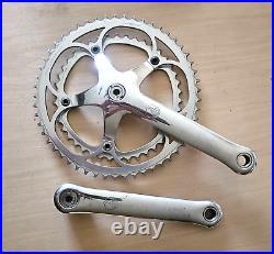 CAMPAGNOLO C-RECORD CRANKSET, 1st Generation, 175, 53/42, Polished, VGC