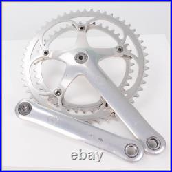 CAMPAGNOLO C RECORD CRANKSET 1st gen 1985 pat 11 VINTAGE ROAD BIKE 170MM 53 42