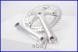 CAMPAGNOLO C RECORD CRANKSET 1st gen 1985 pat 11 VINTAGE ROAD BIKE 170MM 53 42