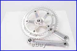 CAMPAGNOLO C RECORD CRANKSET 1st gen 1985 pat 11 VINTAGE ROAD BIKE 170MM 53 42