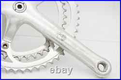 CAMPAGNOLO C RECORD CRANKSET ROAD BIKE VINTAGE OLD 80s 90s BICYCLE SQUARE CRANK