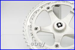 CAMPAGNOLO C RECORD CRANKSET ROAD BIKE VINTAGE OLD 80s 90s BICYCLE SQUARE CRANK