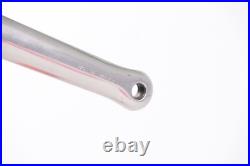 CAMPAGNOLO C RECORD CRANKSET road bike bicycle vintage 80s 7 speed square taper