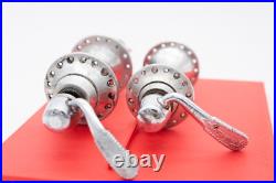 CAMPAGNOLO C-RECORD HUBS 80s 90s road bike bicycle vintage 32 holes 130mm thread CAMPAGNOLO C-RECORD HUBS 80s 90s road bike bicycle vintage 32 holes 130mm thread