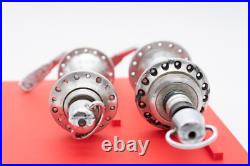 CAMPAGNOLO C-RECORD HUBS 80s 90s road bike bicycle vintage 32 holes 130mm thread CAMPAGNOLO C-RECORD HUBS 80s 90s road bike bicycle vintage 32 holes 130mm thread