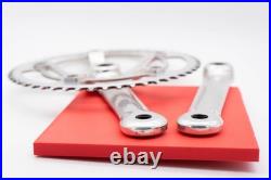 CAMPAGNOLO C RECORD TRACK CRANKSET 51t TRACK BIKE VINTAGE BICYCLE SQUARE 51 90S