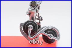 CAMPAGNOLO RECORD 1020 STEEL REAR DERAILLEUR VINTAGE ROAD BIKE BICYCLE 60s 1st