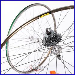 CAMPAGNOLO RECORD 1991 WHEELS MAVIC OPEN PRO 8 speed vintage 700c road bike 90s