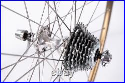 CAMPAGNOLO RECORD 1991 WHEELS MAVIC OPEN PRO 8 speed vintage 700c road bike 90s